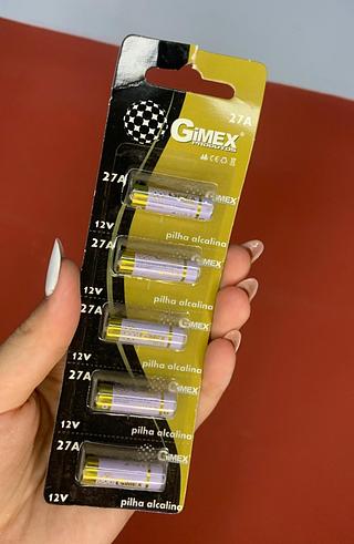 Pilha alcalina 27A