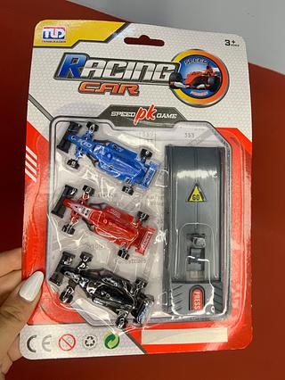 Carrinhos racing car 3 pçs