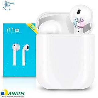Fone de Ouvido Bluetooth i11 TWS Branco - i11