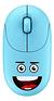Mouse Emoji Azul