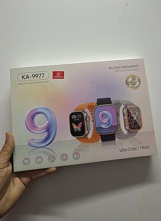 Relógio Inteligente Kapbom 7 Pulseiras