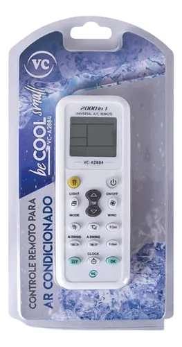 Controle Remoto P/Ar Condicionado VC-A2884