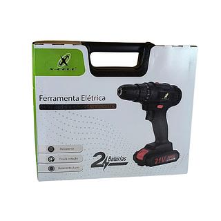 Parafusadeira e Furadeira sem fio x-cell 21V