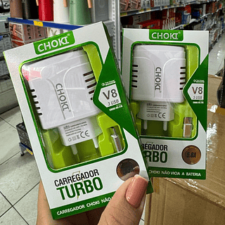 carregador choki 5.8A super turbo