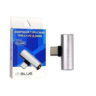Adaptador T-C/P2 IT-BLUE 3,5MM