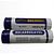 Pilha recarregável lanterna 2200 mAh