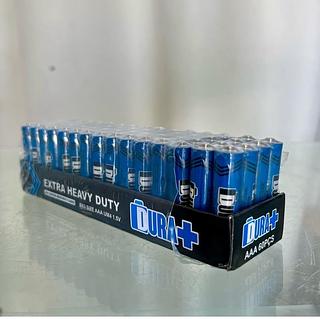 Pilha dura+ AA 60 pçs