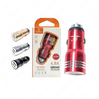 Carregador Veicular 4.8A Kapbom
