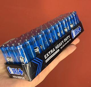 Pilha dura+ AAA c/60 un pequena